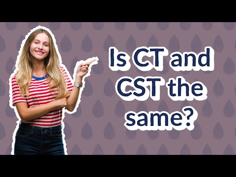 Video: Er cdt og ct det samme?