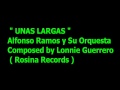  unas largas  alfonso ramos orquesta  lonnie guerrero