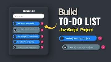 Build TO- DO List App with HTML,CSS and JavaScript 🚀🔥🚀🚀