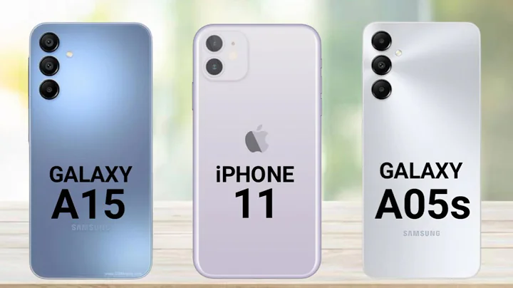 Samsung Galaxy A15 vs iPhone 11 vs Samsung Galaxy A05s