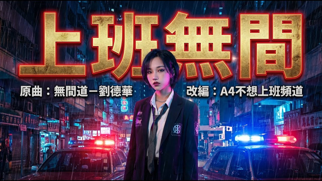 【AI改編】【上班無間】我們都在集體發福... 史詩級職場崩潰神曲|改編:無間道