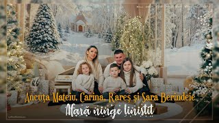 Download Lagu Ancuța Mateiu, Carina, Rareș și Sara Berindeie - Afară ninge liniștit MP3