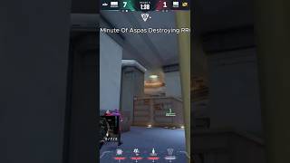 Aspas Destroying RRQ🔥 #Valorant #viral #valorantclips #shorts #edit #mibr #rrq #brasil  #viralvideo