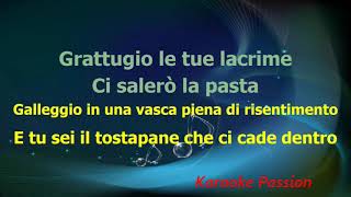 Karaoke Fiamme negli occhi -  Coma Cose