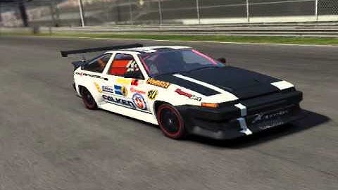 Custom Toyota Corolla AE86 NFS: Shift 2