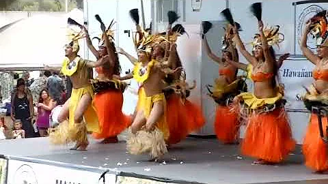 Tahitian Dance Lokelani's Rhythm of the Islands At Ho'olaule'a Lawndale 2013