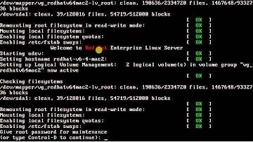 Enable Root Authetication for Single User Mode