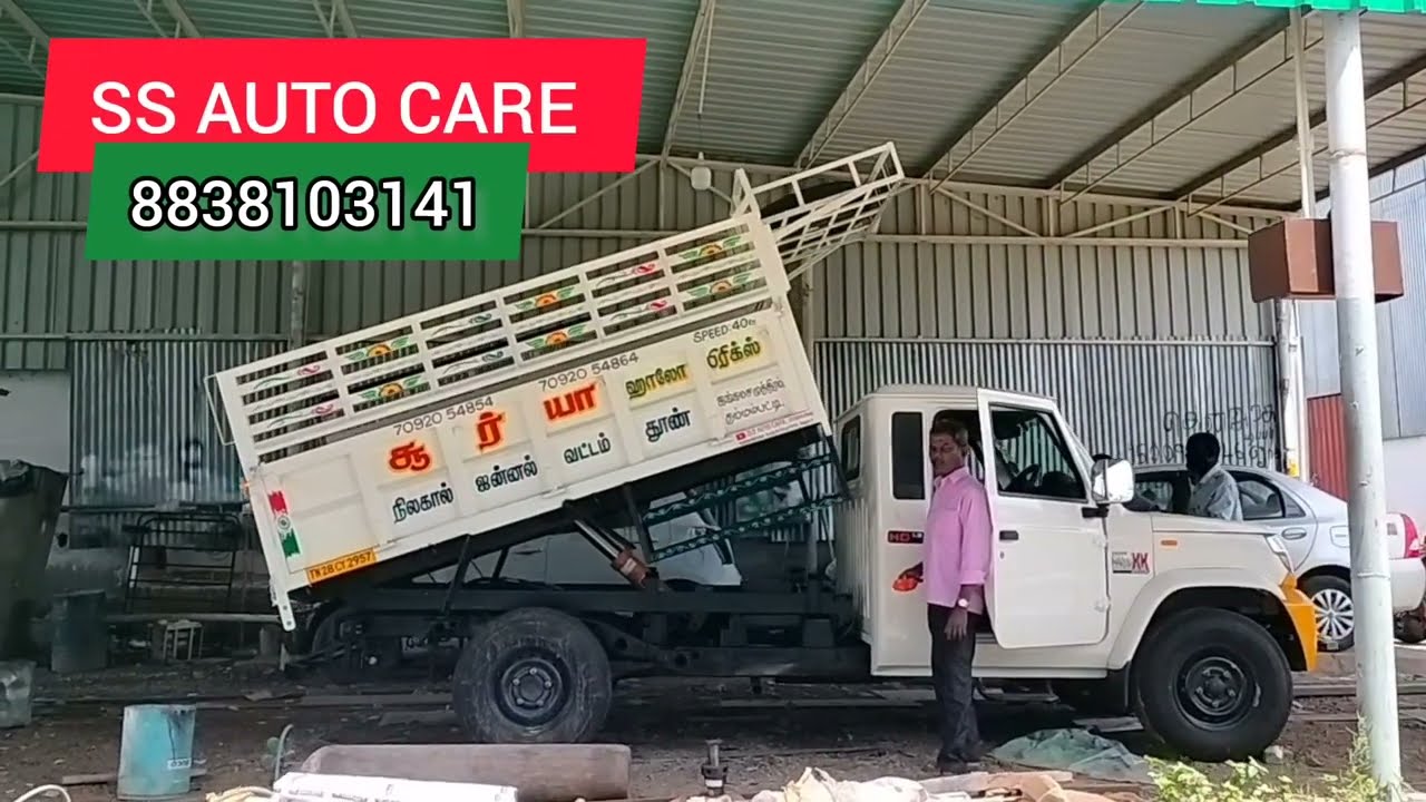 Mahindra bolero MaXX PIKUP HD | tipper body work 