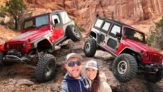 Our FIRST Moab EJS Experience!! Trail Ride With @barnes4wd  & @MattsOffRoadRecovery