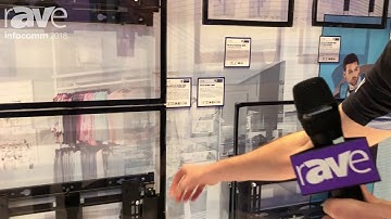 InfoComm 2018: B-Tech AV Mounts Demos the BT8310 Pop-Out Videowall Mount