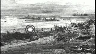 Soldiers of United States 307th Regiment's 77th Division in Okinawa, Japan HD Stock Footage