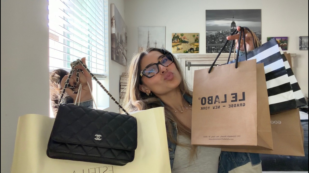 vlog 23 | everything i bought in nyc haul |