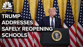 Trump addresses reopening schools amid nationwide coronavirus spikes – 7/7/2020