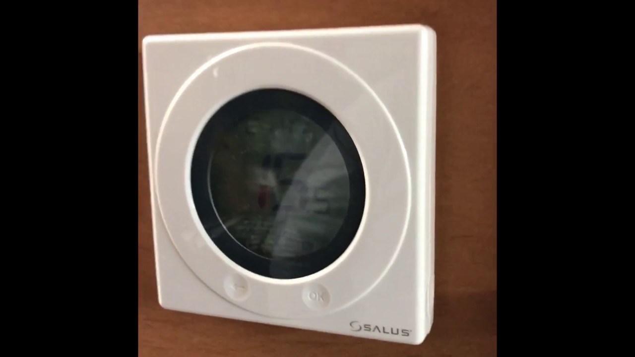 Salus ST620 RF not working OFF displayed - YouTube