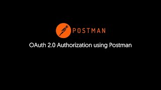 OAuth2 0 Authorization with Postman