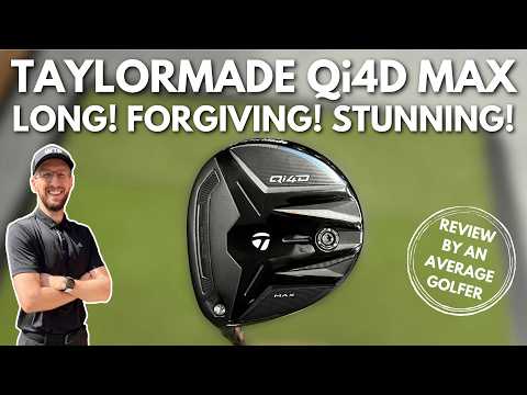 TAYLORMADE Qi4D MAX FAIRWAY WOOD! Long, Forgiving, Confidence