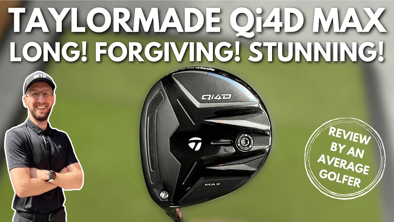 Фэрвейная клюшка Taylormade Qi4D MAX! Дальняя, прощающая ошибки, вселяющая уверенность и потрясаю...