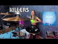 The killers  somebody told me  drum cover