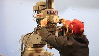 30'' X Axis 3HP Spindle Sharp OMV CNC VERTICAL MILL