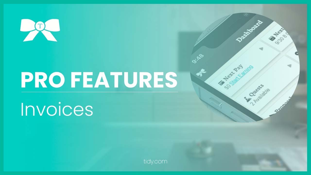 TIDY for Pros: Invoices