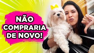 PRODUTOS que eu NÃO COMPRARIA DE NOVO! Shih Tzu