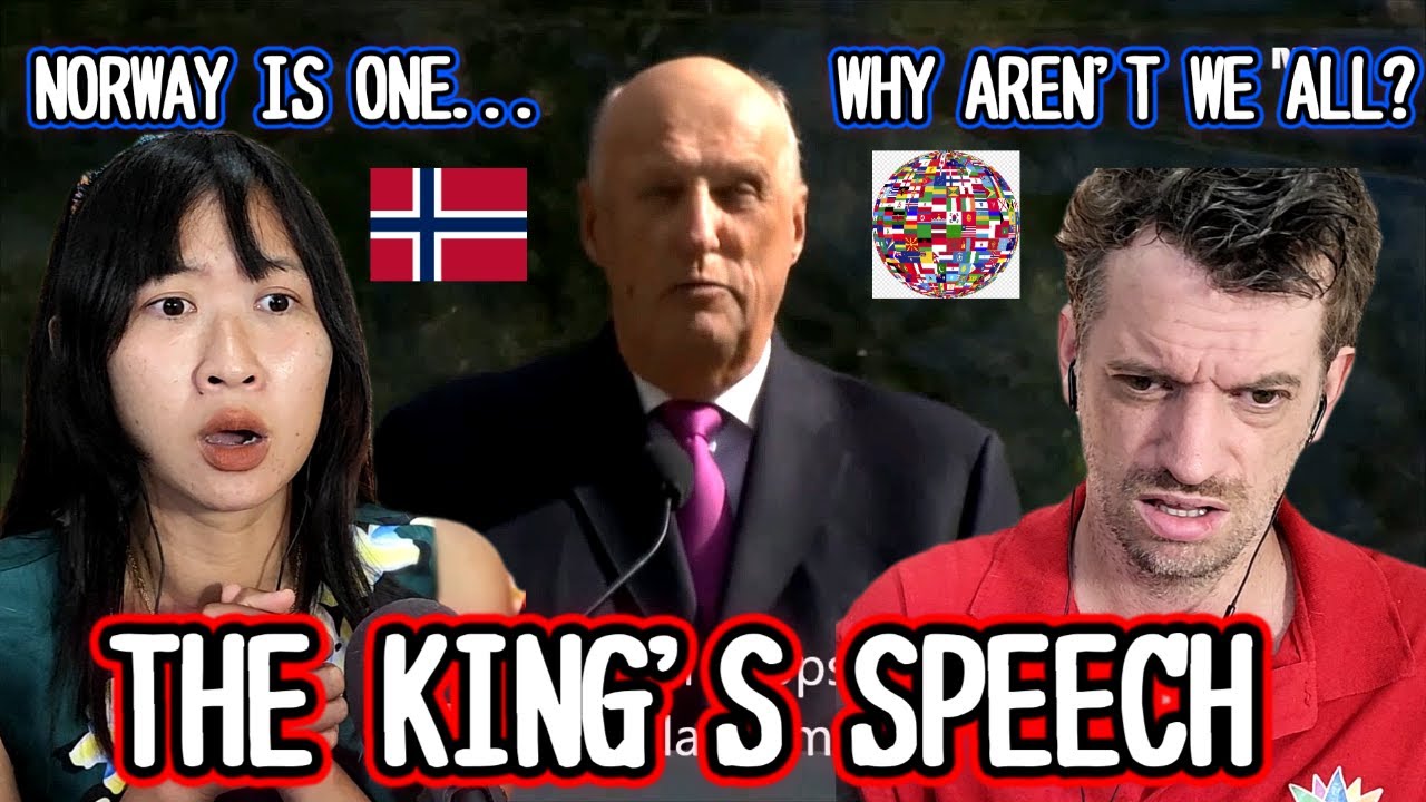 Thai-Canadian Couple Reacts to Norwegian King Harald's Speech: Norway is One
