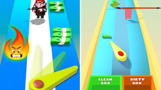 Clean Money 💰💩🔥 All Levels Gameplay iOS screenshot 1