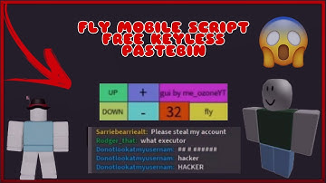 [NEW OP] 😈 Mobile Fly Script Roblox 😈 [PASTEBIN 2023] [FREE AND KEYLESS]
