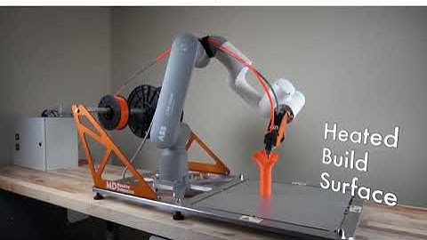 3D Printing with Collaborative Robot from ABB x Massive Dimension