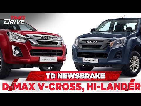 Video BS6 Isuzu D-Max V-Cross, Hi-Lander launched in India|... - youtube