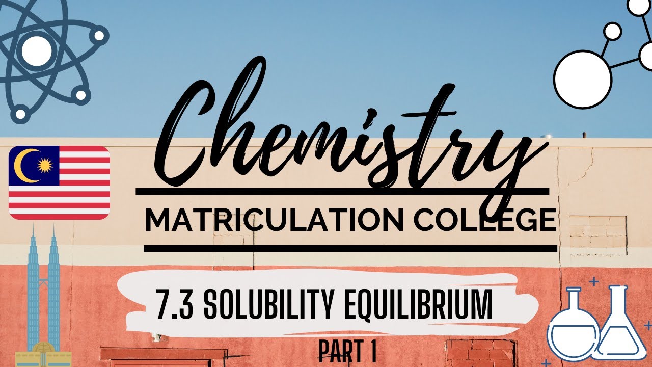 7.3 PART 1 - Solubility & Predicting precipitation - YouTube