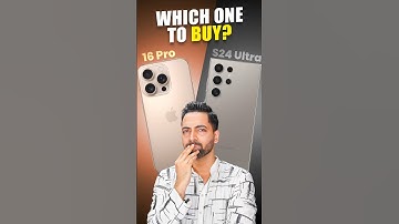 iPhone 16 Pro Or S24 Ultra 🤯 : Which One @ ₹70,000? #shorts