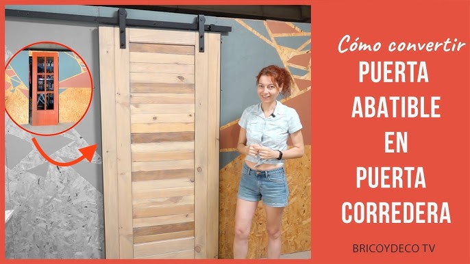 INSTALAR PUERTAS CORREDERAS de armario empotrado ¡Os enseñamos cómo  crearlas desde cero! /Bricomania 