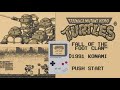 Turtles fall of the foot clan game boy  cm playthrough