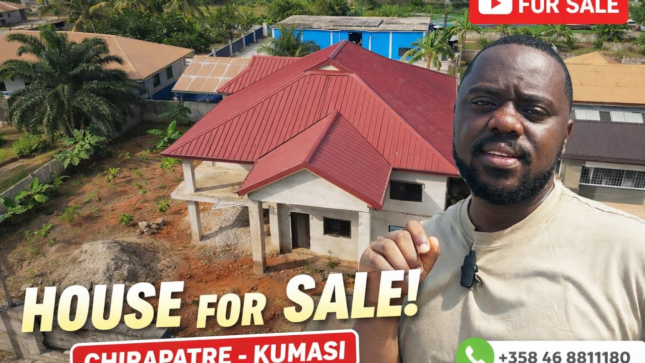 #смотрите - Дом на продажу | Чирапатре – Кумаси - #вау #недвижимость
