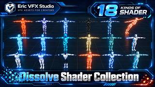 Unity Dissolve Shader Collection