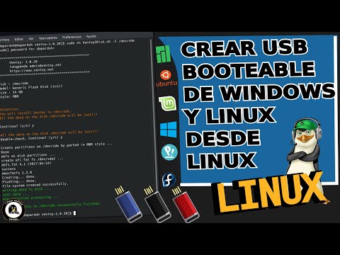 Video: Cómo Abrir Una Unidad Flash USB Desde Linux