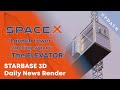 SpaceX launch tower stack support. THE ELEVATOR. Boca Chica TX. UPDATE May 21, 2021