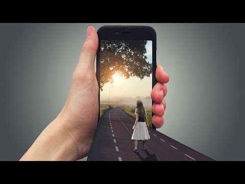 How to Create D Mobile Effect | Photoshop Tutorial