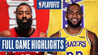 Los Angeles Lakers vs Houston Rockets | September 6, 2020