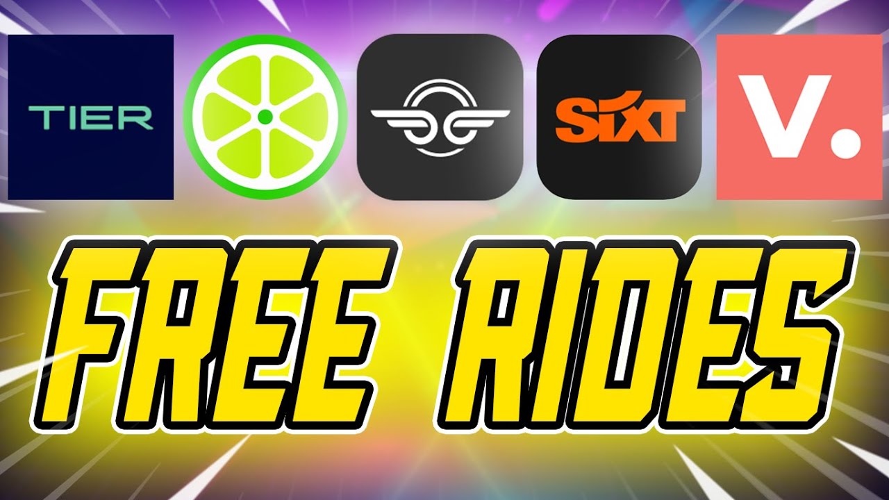 how to get free rides on TIER, LIME, BIRD, SIXT and VOI FREE RIDES