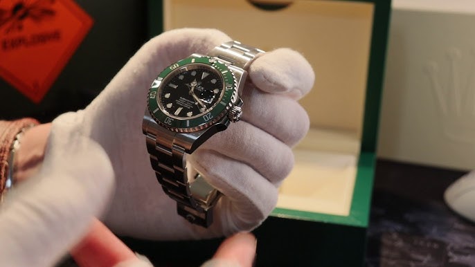 Rolex Submariner 126610LV Watch With Green Ceramic Bezel Debut