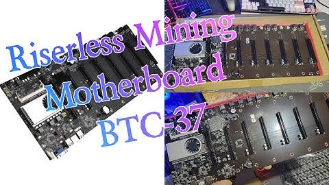 BTC 37 Riserless Mining Motherboard