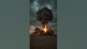 💥🏜️ Desert Bomb Detonation — Massive Shockwave Simulation!