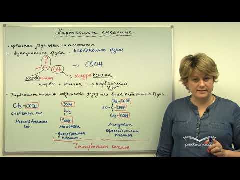 Karboksilne kiseline - nomenklatura i klasifikacija (Hemija III)
