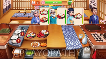 MY COOKING GAME - JAPAN - Sushi Bar (level - 6 ) Gameplay EPISODE 107