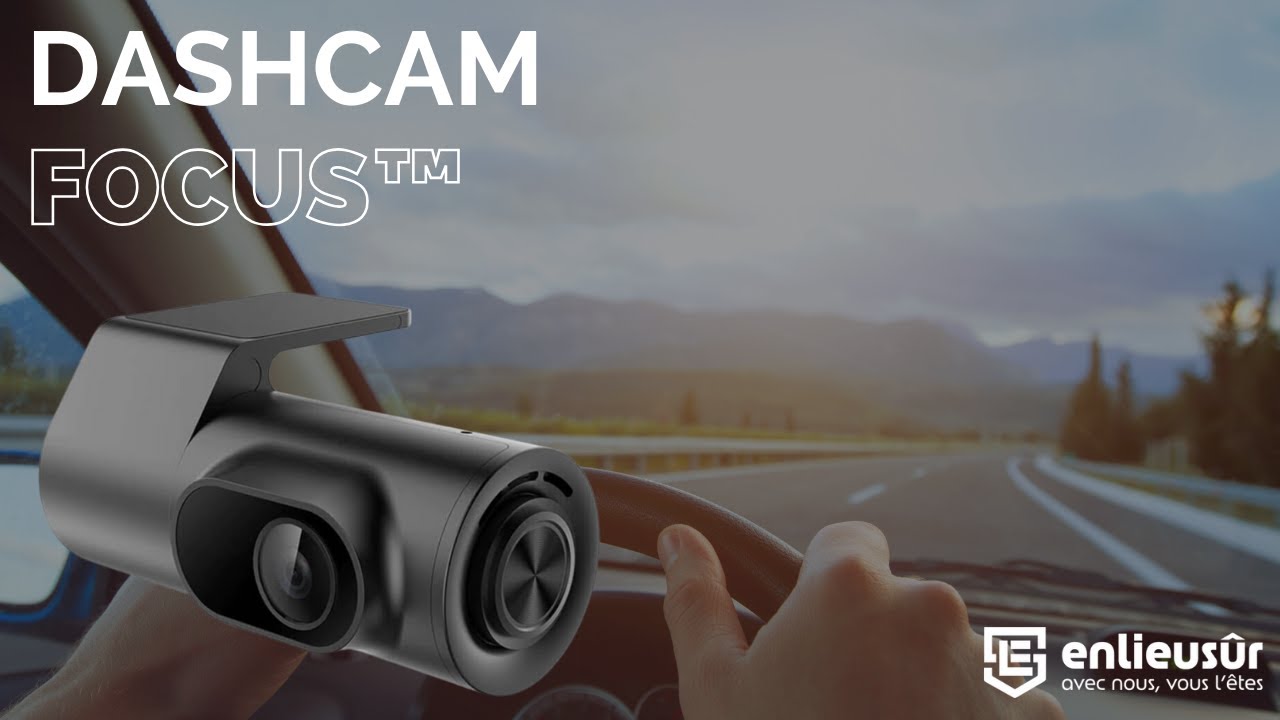 Camera Dashcam pour voiture panoramique 360° et commandes vocales