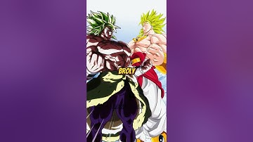 broly dbz vs broly dbs #broly #dbs #dbz