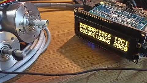 Remote encoder quadrature control