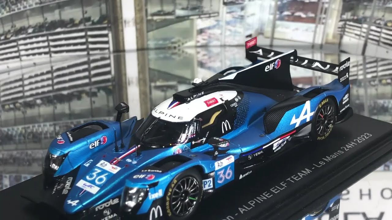 Spark 1/43 Vaxiviere/Milesi/Canal Alpine A470-Gibson #36 ‘Alpine Elf Team’ LMP2 Le Mans 2023